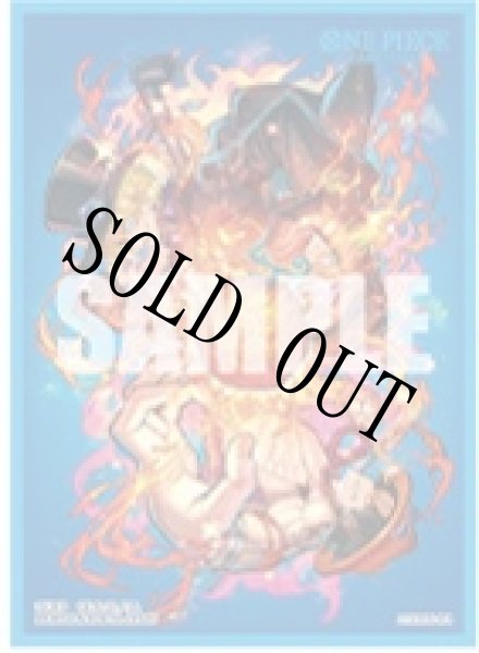 画像1: スリーブ 悪魔の実 メラメラの実 エース&サボ 10枚 【スリーブ】【未開封】【海外限定】『815』 (1)