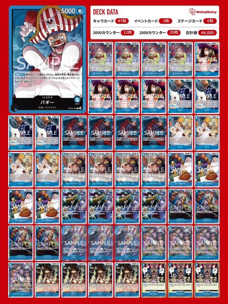 画像1: 青バギーデッキA【デッキ販売】 (1)