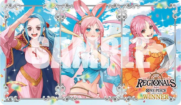 画像1: REGIONALS 2023 Finalist ビビ　しらほし　レベッカ 　３姫【プレイマット】 (1)