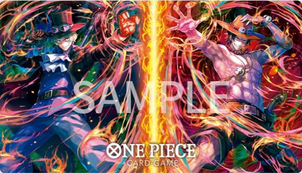画像1: オフィシャルプレイマット エース&サボ 【プレイマット】【未開封】 (1)