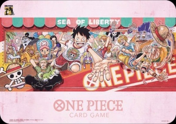 画像1: ONE PIECE 25thエディションプレイマット【プレイマット】 (1)