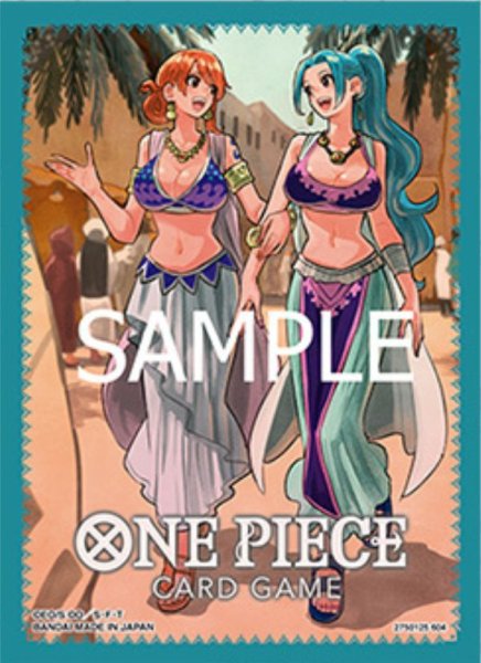 画像1: カードスリーブ 公認店エディション vol.1 ナミ＆ビビ 【スリーブ】【未開封】 (1)