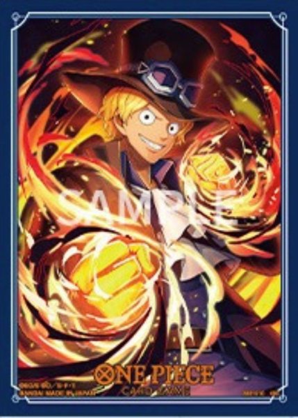 画像1: オフィシャルカードスリーブ12 サボ 【スリーブ】【未開封】 (1)