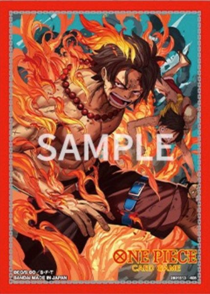 画像1: オフィシャルカードスリーブ 公認店エディションVol.5 ポートガス・D・エース【スリーブ】【未開封】 (1)