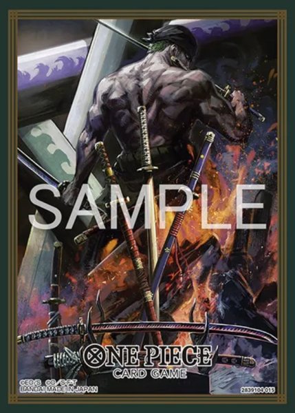 画像1: オフィシャルカードスリーブ14 ロロノア・ゾロ 【スリーブ】【未開封】『87』 (1)