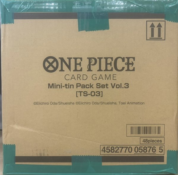 画像1: Mini-tin Pack Set vol.3 【未開封カートン】【6種×各8個】 (1)