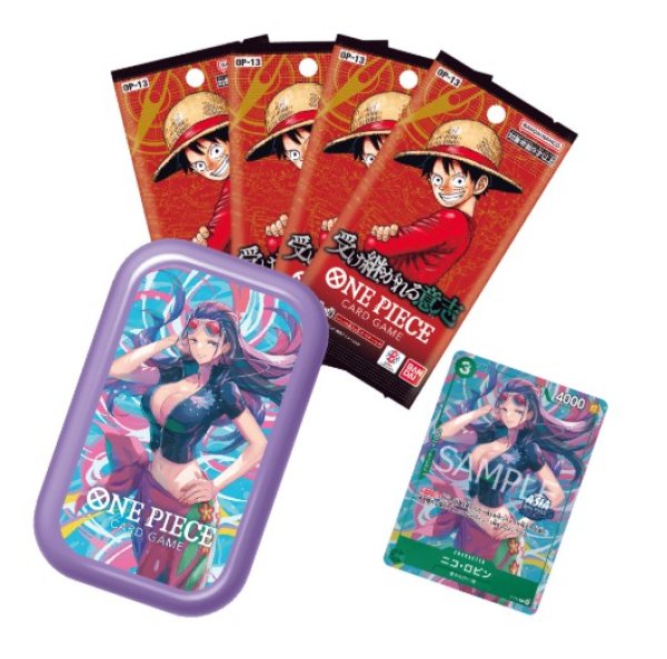 画像1: Mini-tin Pack set Vol.2 ニコ・ロビン(2) 【未開封】 (1)