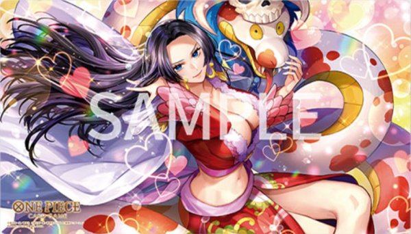 画像1: ONE PIECE カードゲーム China 2nd Anniversary set ハンコック 【プレイマット】【未開封】 (1)